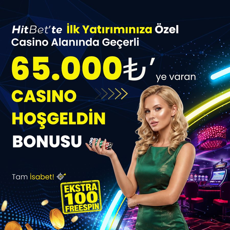 Hitbet casino hoş geldin bonusu